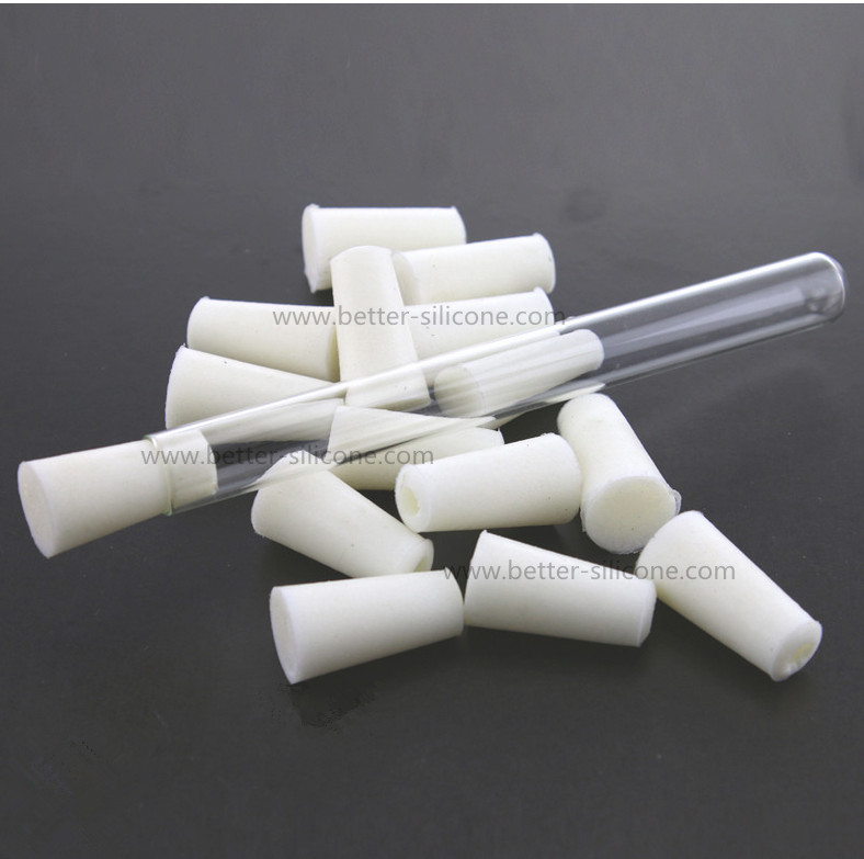 Molded PVC Rubber Tube End Cap for Lab Apparatus