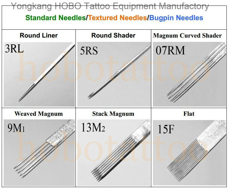 Sterilized Standard Quality Disposable Tattoo Needles Magnum