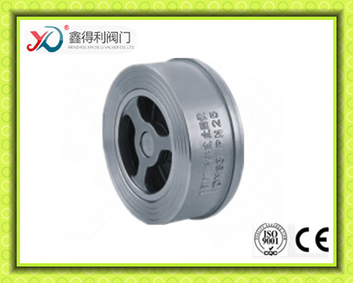 China Factory Wafer Double Plate 900lbs Check Valve