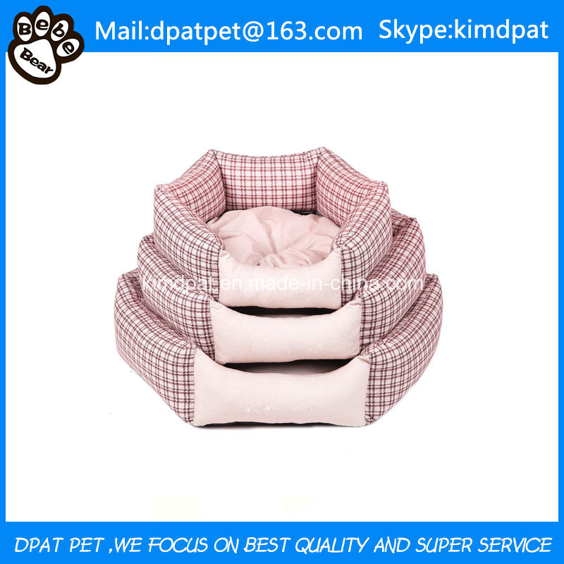 Factory Best Selling Best Quality New Soft Rose Velvet Dog Bed Pet Nest