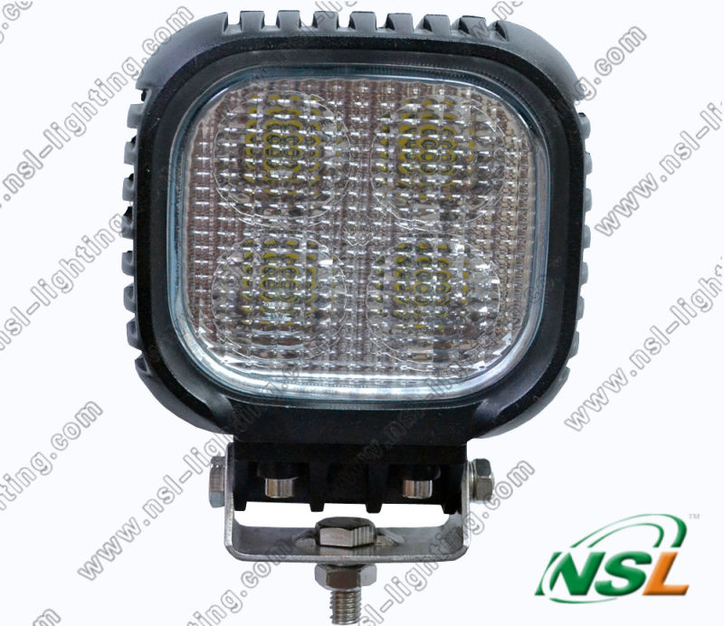 CREE 40W 5 Inch Square, LED Work Lamp Flood Light 10-30V, LED Offroad Driving Fog Super Bright Light