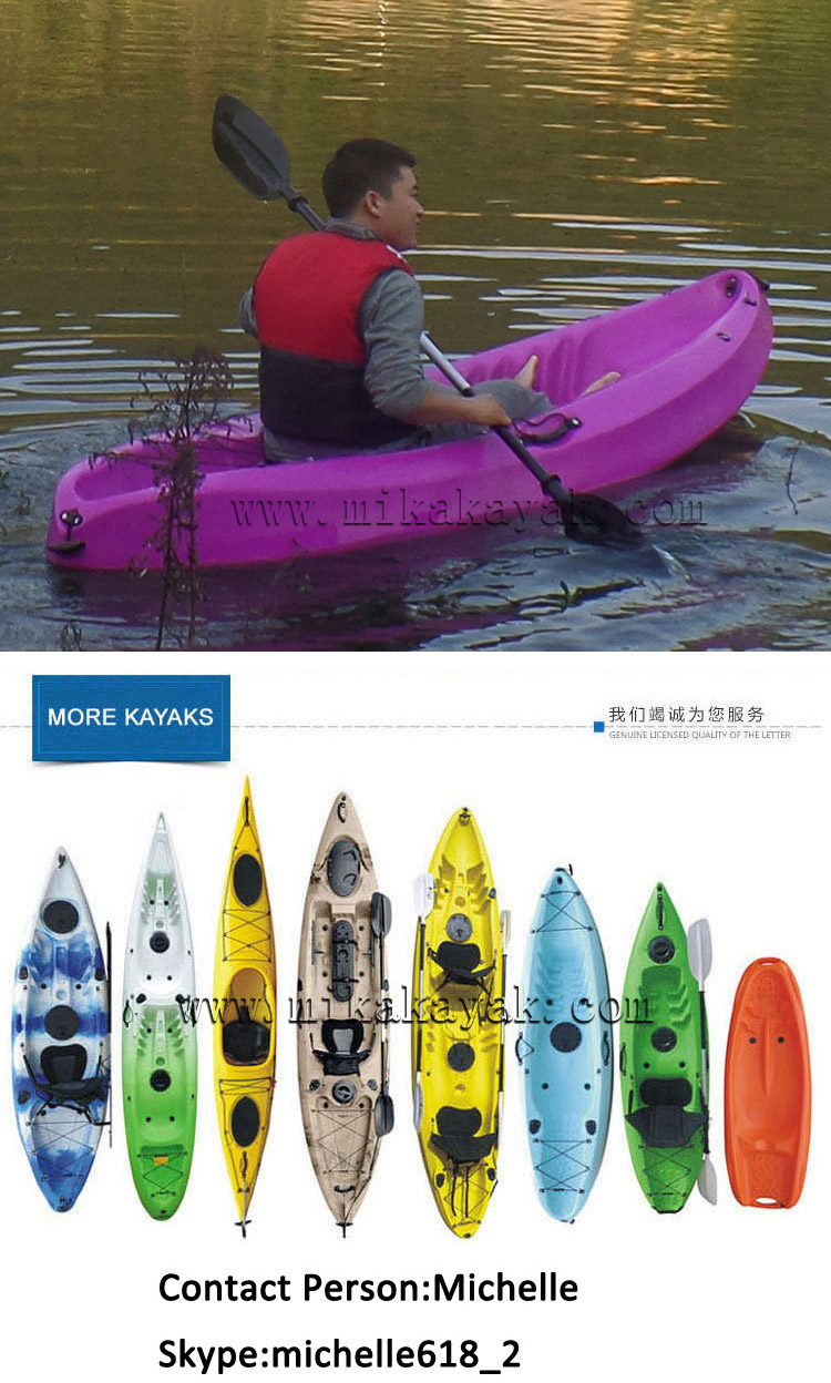 Plastic One Person Sit on Top Boat Sale Kayak