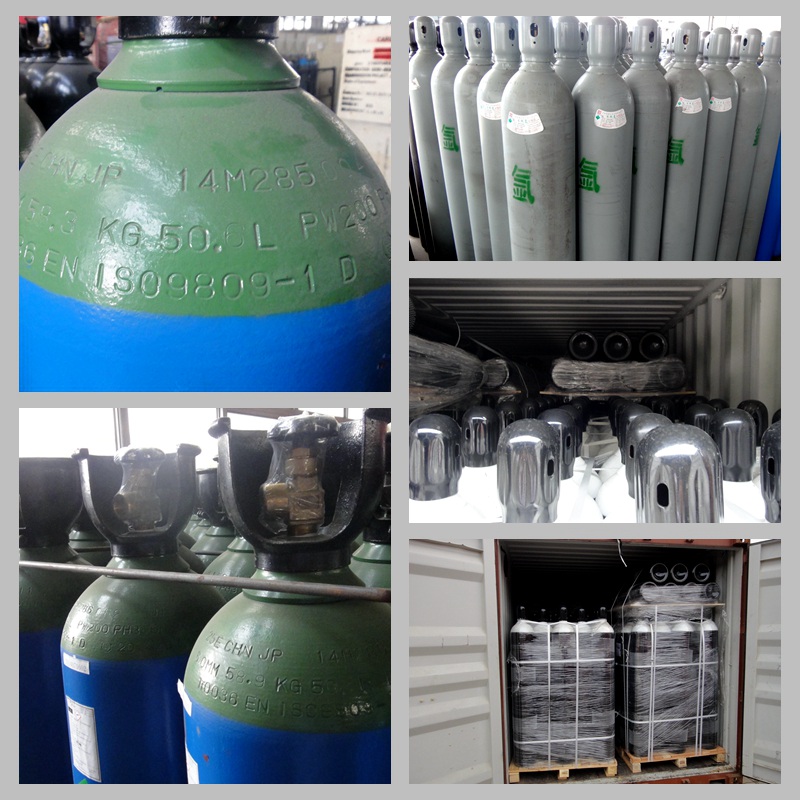 50L High Pressure Seamless Steel Argon Gas Cylinder (EN-ISO9809-1)