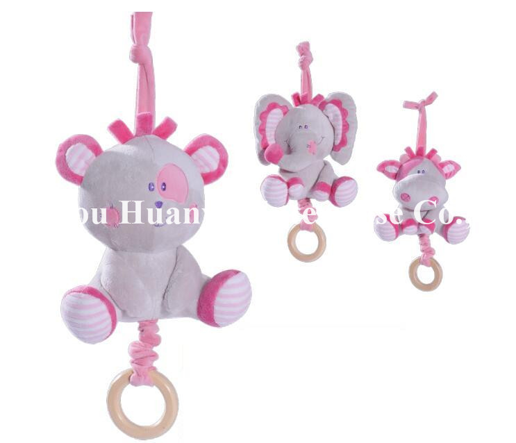 Factory Supply New Design of Baby Stuffed Plush Musical Movement Toy