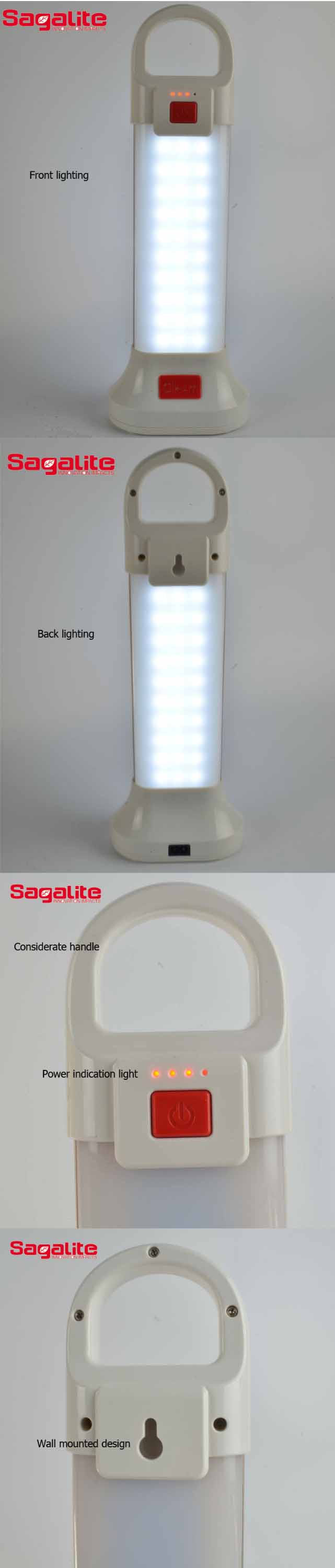 1200lm 12W 18650 Battery LED Rechargeable Emergency Lamp