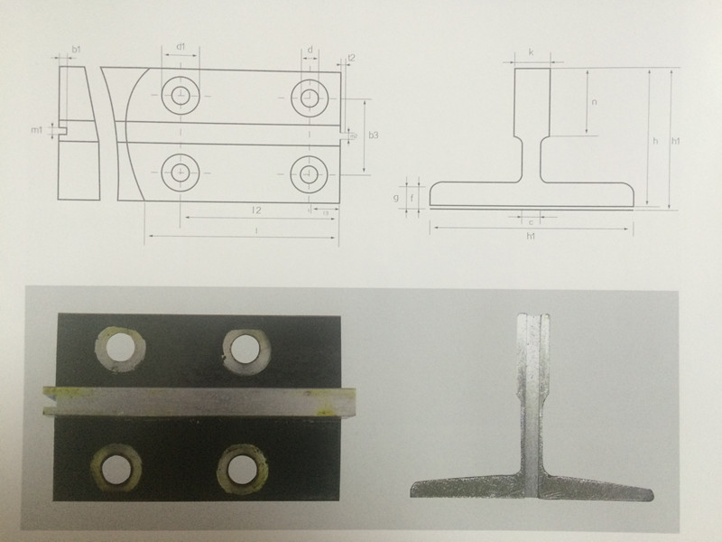 Rj-Gr T70/B Elevator Machined Guide Rail Elevator Parts (RJ-GR T70/B)