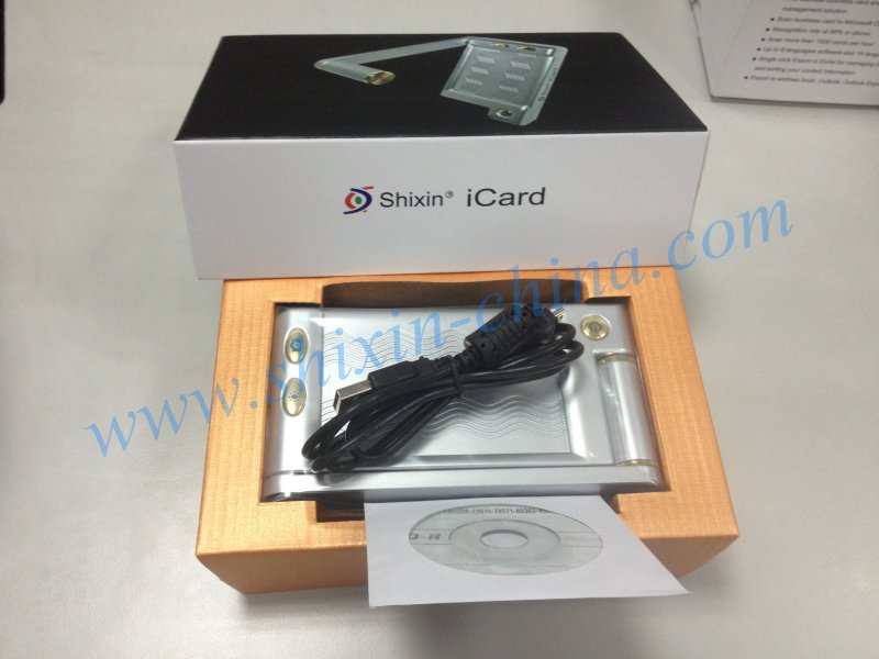 Foldable Portable ID Card Scanner Ocr Software (SX-B02A)