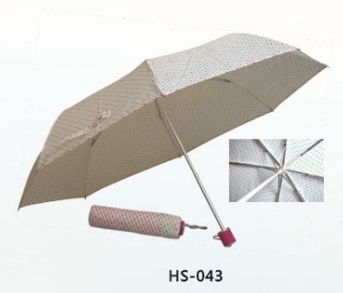 DOT Printing Manual Open Fold Umbrella (HS-043)