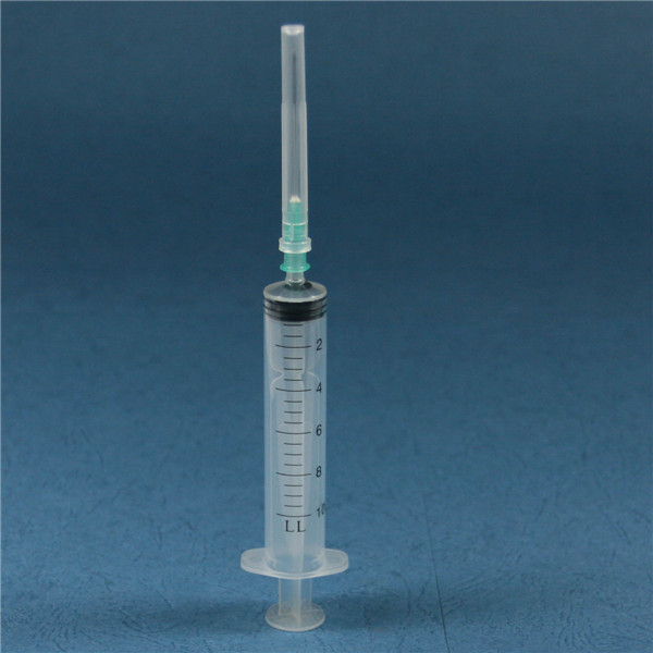 10ml Medical Disposable Syringe Luer Slip with Needle with Blister Package