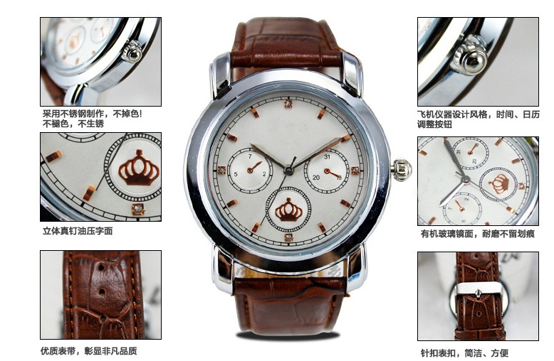 Fashion Design Customised Quartz Movement Men Watches