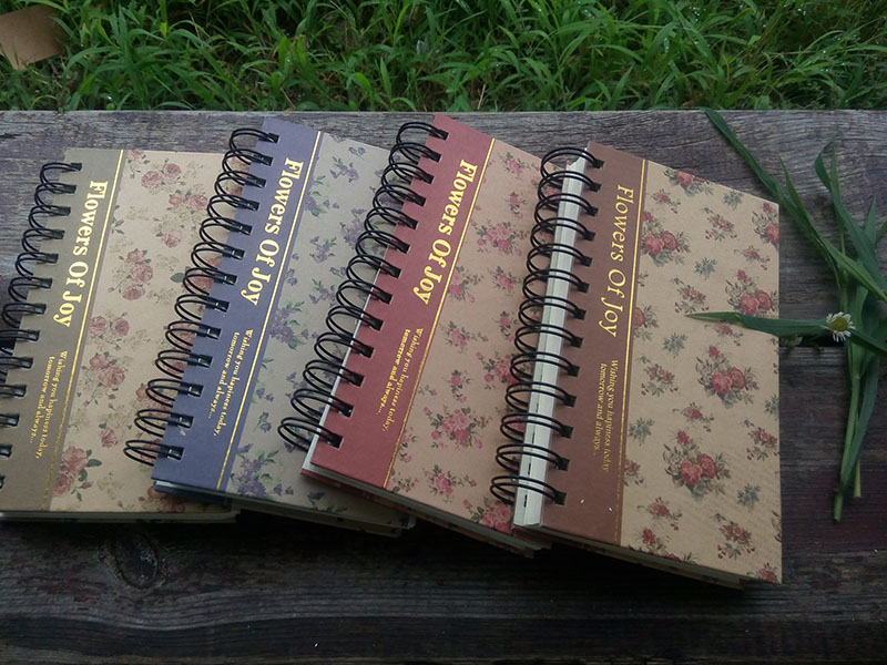 Eco Friendly Paper 48k Notebook with Spiral (NP(48K)-X-011)