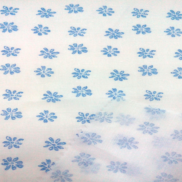 Ramie Cotton Blended Printed Garment Fabric/ Home Textile Fabric