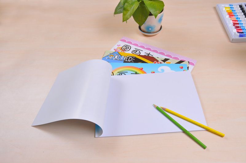 Colour Paper Drawing Book Gift A5 Blank Sketchbook Diray for Drawing Graffiti Painting Sketch Book Office School Supplies Notebook