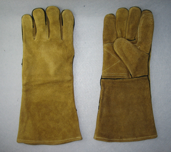 Cow Split Leather A Grade Welding Work Glove-6513