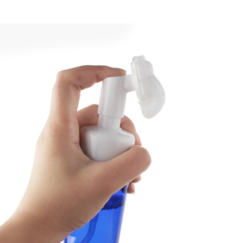 Cosmetic Foaming Pump Bottles with Brush for Cleaner 100ml