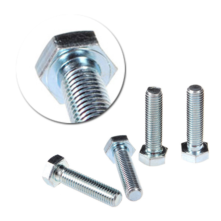 Zinc Plated/ Black Finish Bolt and Nut