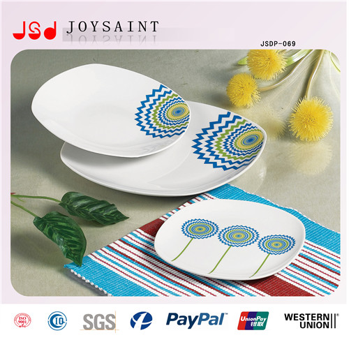 Promotional Flower Porcelain Dinner Set