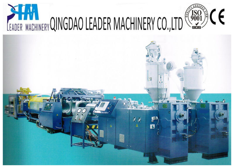 HDPE Double Wall Corrugated Pipe Extruder Extruding Line Machine