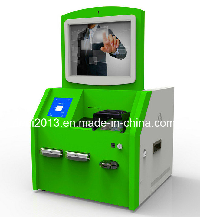 Cash Payment Kiosk with Bill Acceptor, Card Reader Bill Payment Kiosk Machine, Self-Service Payment Kiosk Terminal