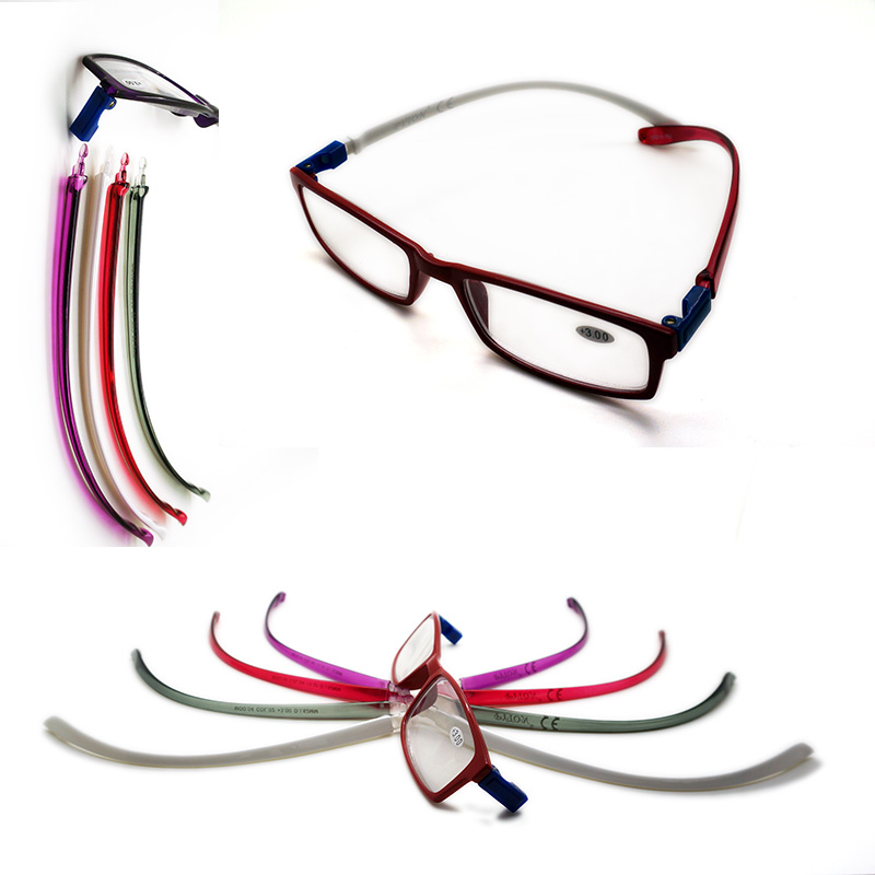 Hot Sales Tr90 Hang Neck Reading Glasses with Changeable Temple (WRP507260)