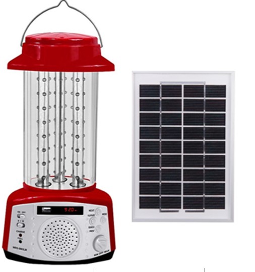 Solar Lantern with Radio and MP3 Play Function