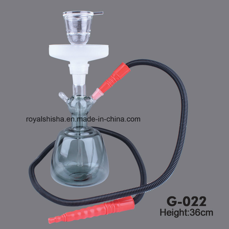 New Design All Glass Kaya Skull Hookah Shisha with LED Light