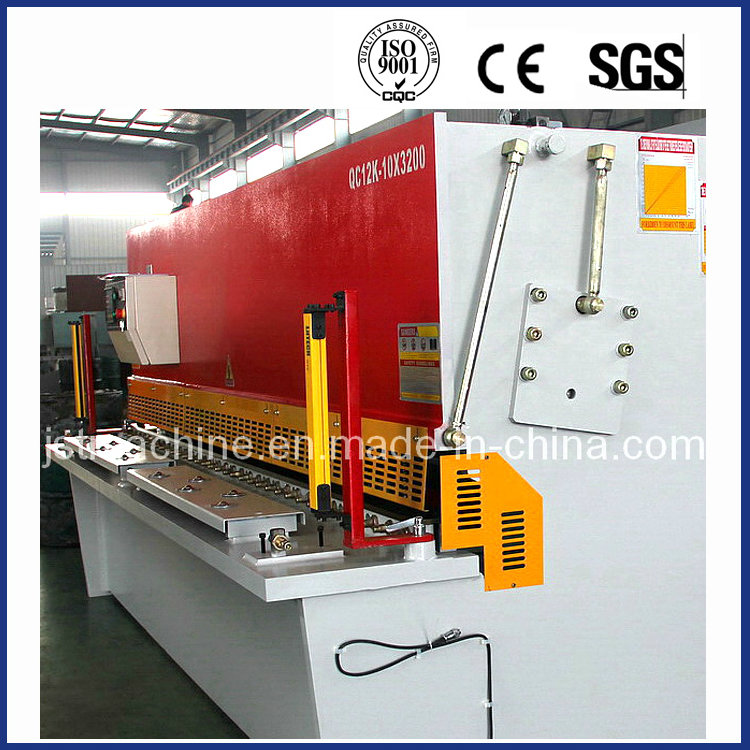 CNC Hydraulic Metal Plate Shearing Cutting Machine (QC12Y-10X3200)