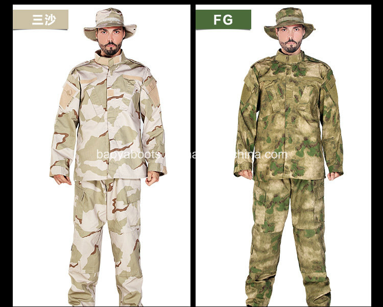 The Two Generation Acu Camouflage Suit