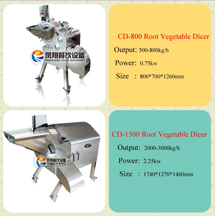 CD-800 Three-Dimensional Ginger Cube Dicing Machine