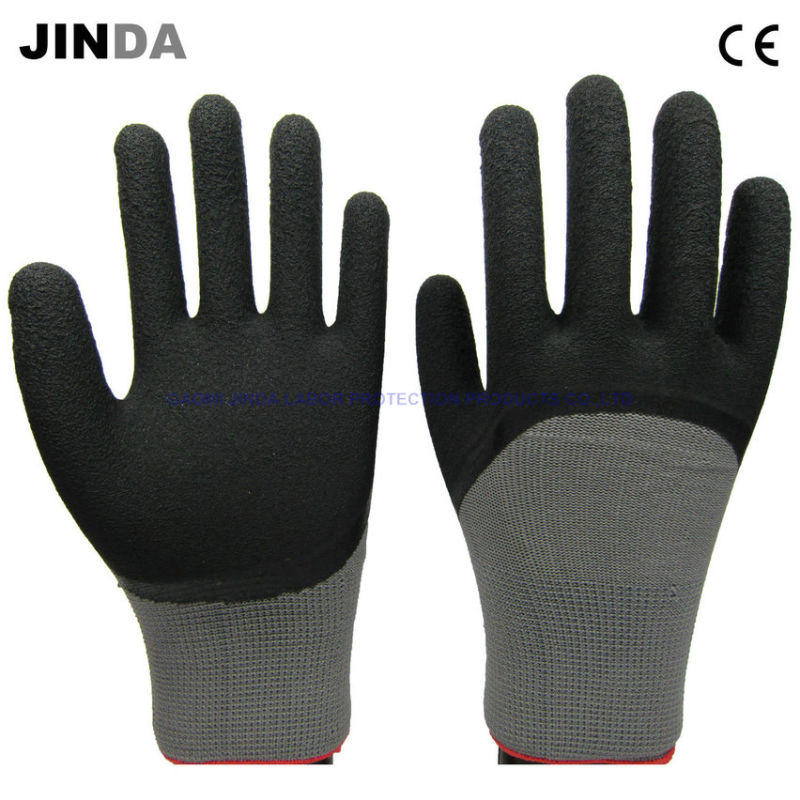 Latex Foam Coated Hand Protection Work Gloves (LH309)