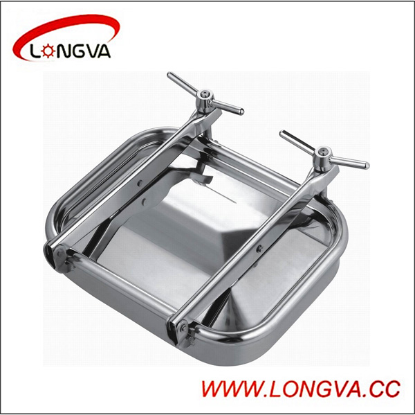 Elliptic Sanitary Stainless Steel Tank Manhole Cover