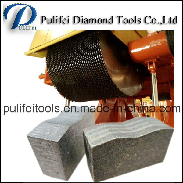 2000mm Tool Part Granite Stone Diamond Cutting Segment