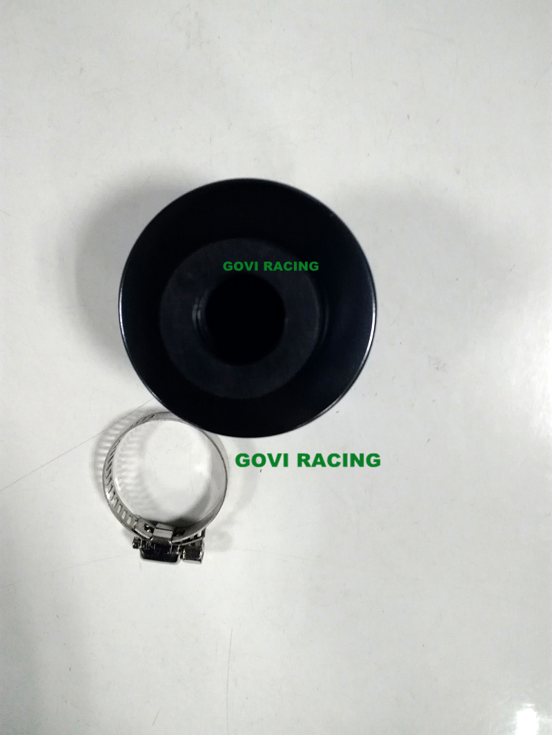 Black 15mm Car Air Breather Filters for Motorcycle Air Intake Pipe