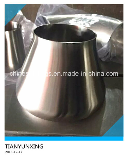 Polished Sanitary Stainless Steel Ss304 Ss316 Pipe Reducer