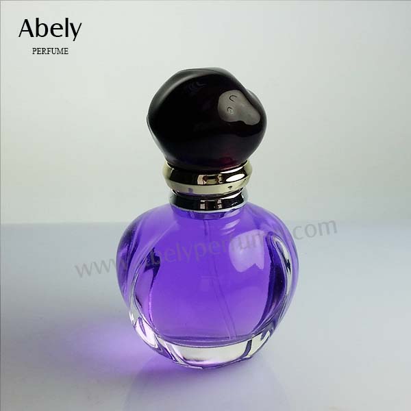 60ml Transparent Distinguish Lady Style Glass Perfume Bottle