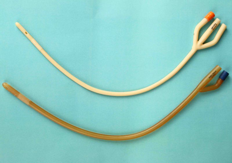 External 2 or 3 Way Foley Latex Catheter