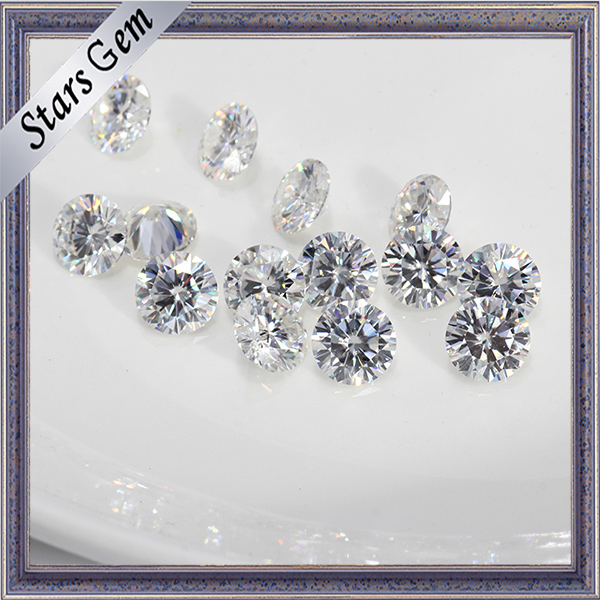 Top Quality Round 6.5mm Vvs Best Sparkling Moissanite Diamond