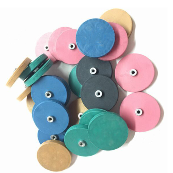 Colored Rubber Pot Magnet Round Base Holder D66 D88