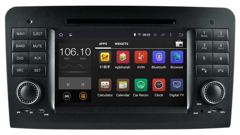 Hl-8823 Android 5.1 Car DVD GPS for Mercedes Benz Ml Gl 3G Internet GPS Navigator