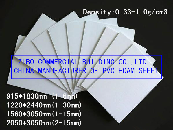 PVC Foam Board with Different Density