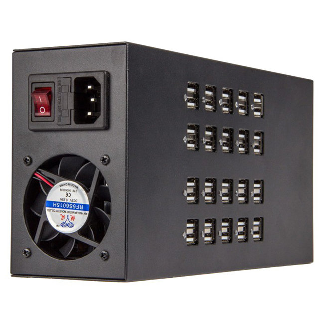 Industrial 40 Ports 40A 200W USB Power Charger