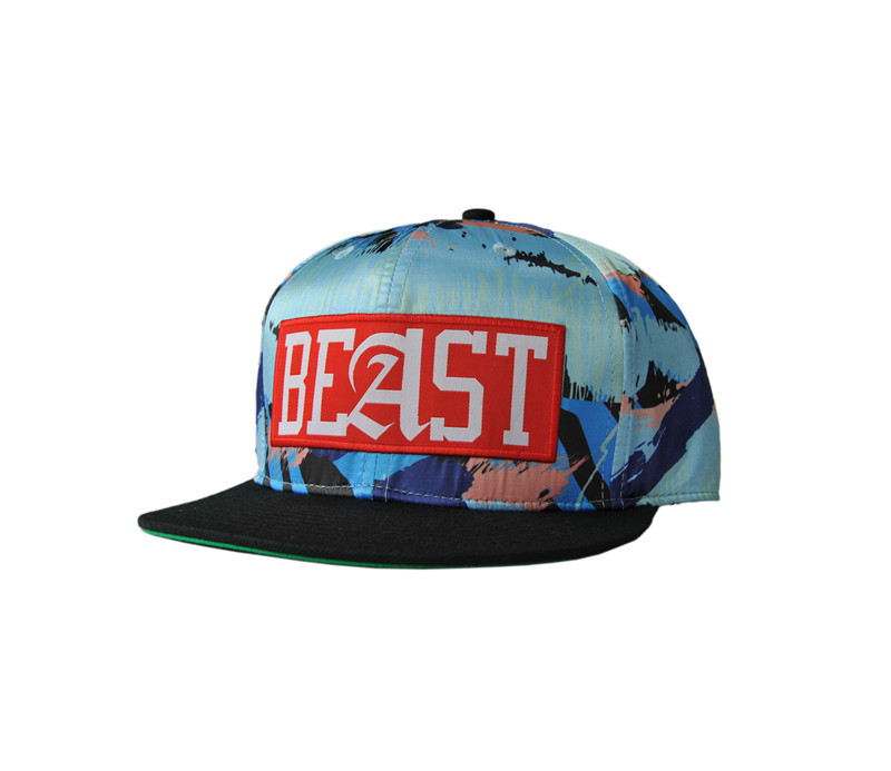 Customized Flat Bill Sports Snapback Baseball Caps (F0043)