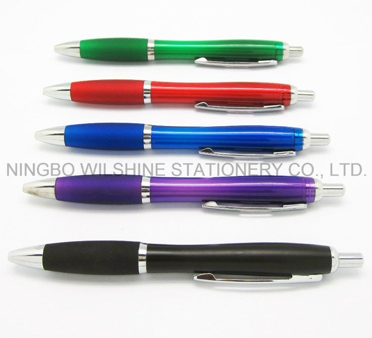 Classic Plastic Contour Ball Pen for Promotion (BP0223)