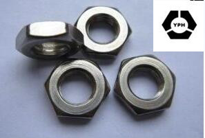 DIN439 Stainless Steel Hex Thin Nut