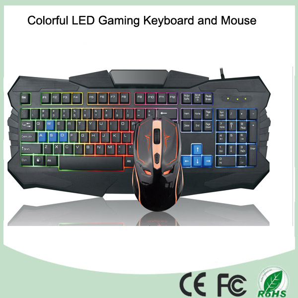 Top Selling Colorful LED Backlight Computer Gaming Keyboard (KB-903EL-C)