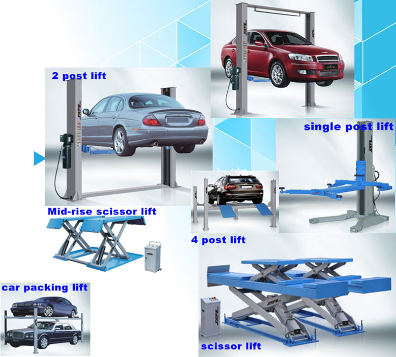 4 Post Car Lifter of Garage Equipment with Ce Ds-5043