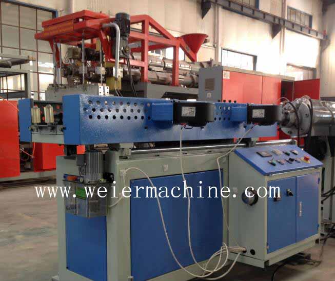 Single Screw Extruder for Corrugation Tubes Flexible Plastic Corrugated Pipe Making Machine