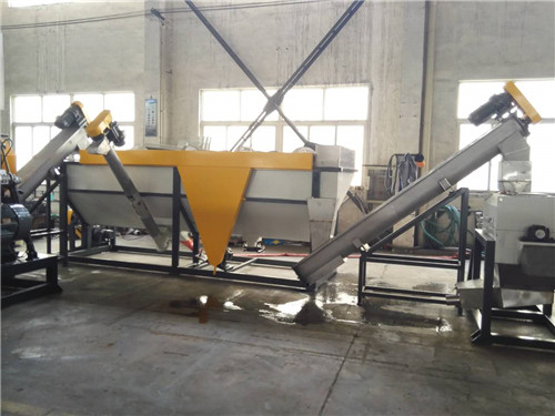 1000kg/H HDPE Flake Recycling Machine for Washing Granulating