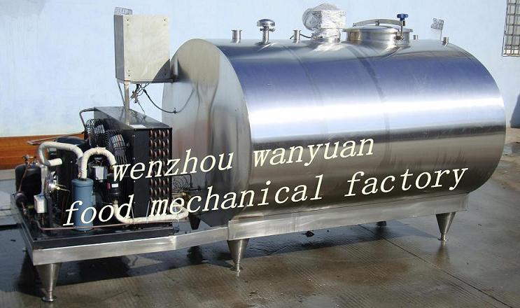 Horizontal Milk Cooling Storage Tank/ Fresh Milk Cooling Tank