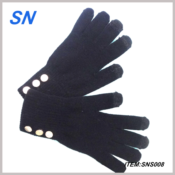 2013 Touchscreen Sex Wool Gloves for Lady